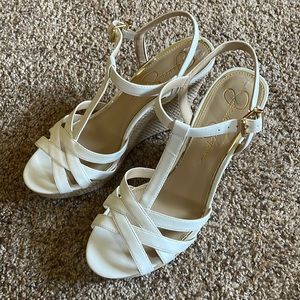 Jessica Simpson Wedge Sandals size 8 1/2